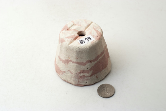 陶器製（２号ポット相当）　植木鉢　 AASc-ミカゲ-6579 3枚目の画像