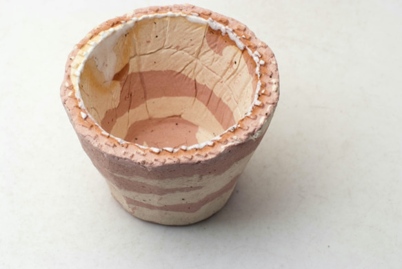 陶器製（２号ポット相当）　植木鉢　 AASc-ミカゲ-6580 2枚目の画像