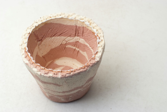 陶器製（２号ポット相当）　植木鉢　 AASc-ミカゲ-6582 2枚目の画像