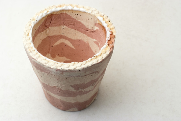 陶器製（２号ポット相当）　植木鉢 AAMcミカゲ-6585 2枚目の画像