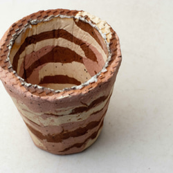 陶器製（２号ポット相当）　植木鉢 AAMcミカゲ-6589 2枚目の画像