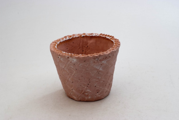 陶器製（２号ポット相当）　植木鉢　 AASc-ミカゲ-7237 1枚目の画像