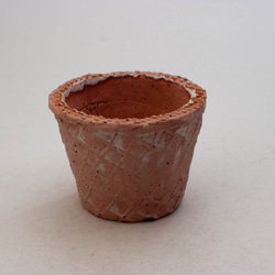 陶器製（２号ポット相当）　植木鉢　 AASc-ミカゲ-7238 1枚目の画像