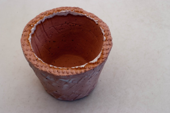 陶器製（２号ポット相当）　植木鉢　 AASc-ミカゲ-7238 2枚目の画像