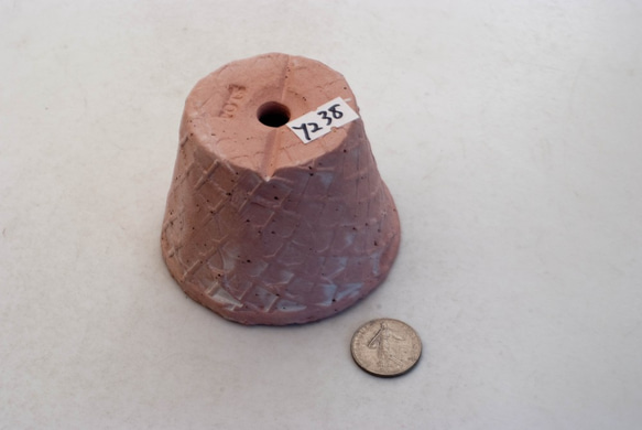 陶器製（２号ポット相当）　植木鉢　 AASc-ミカゲ-7238 3枚目の画像