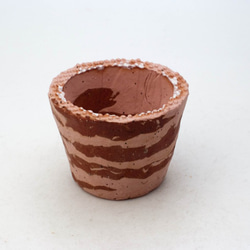陶器製（２号ポット相当）　植木鉢　 AASc-ミカゲ-7333 1枚目の画像