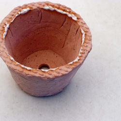 陶器製（２号ポット相当）　植木鉢　 AASc-ミカゲ-7362 2枚目の画像