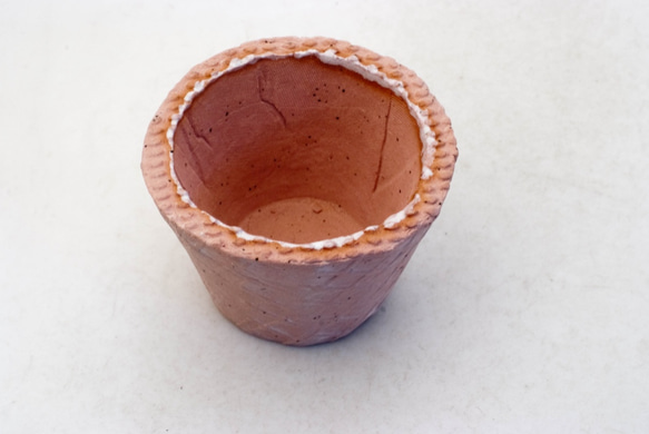 陶器製（２号ポット相当）　植木鉢　 AASc-ミカゲ-7364 2枚目の画像