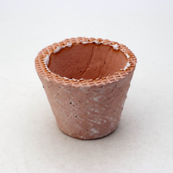 陶器製（２号ポット相当）　植木鉢　 AASc-ミカゲ-7365 1枚目の画像