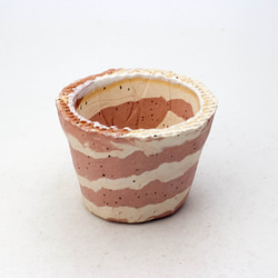 陶器製（２号ポット相当）　植木鉢　 AASc-ミカゲ-7446 1枚目の画像