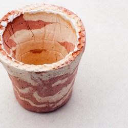 陶器製　植木鉢　 ICScミカゲ-8144 2枚目の画像