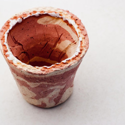 陶器製　植木鉢　 ICScミカゲ-8146 2枚目の画像