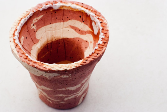 #陶器製　植木鉢 ICMc-ミカゲ-8154 2枚目の画像
