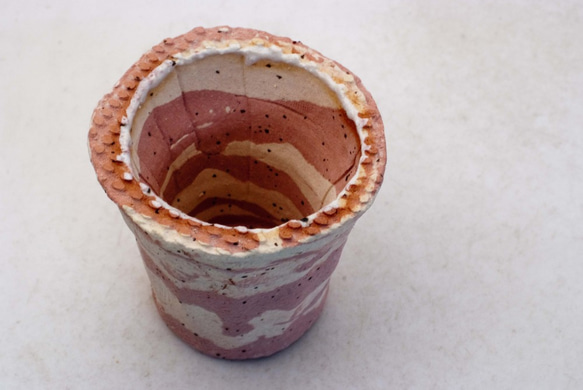 #陶器製　植木鉢　 ICScミカゲ-8420 2枚目の画像