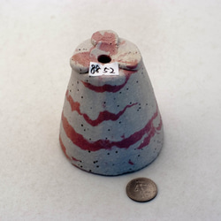 #陶器製（２号ポット相当）　植木鉢 AAMcdミカゲ-8852ピンク 3枚目の画像