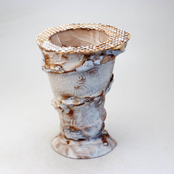 陶器製（２号ポット相当）多肉植物の欲しがる植木鉢 BGlux-901 1枚目の画像