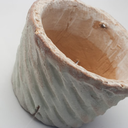 陶器製（２号ポット相当）　多肉植物の欲しがる植木鉢 prc-455緑 2枚目の画像