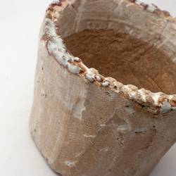 陶器製（２号ポット相当）　多肉植物の欲しがる植木鉢 aas-977 2枚目の画像