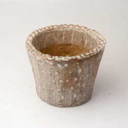 陶器製（2.5号ポット相当）　多肉植物の欲しがる植木鉢 SMS-1987 1枚目の画像