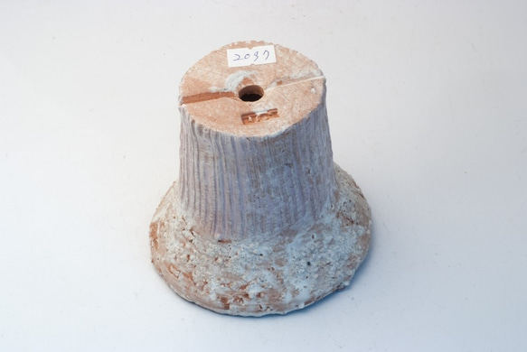 陶器製　多肉植物の欲しがる植木鉢 ICMcd-2097-パープル 3枚目の画像