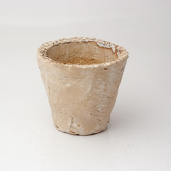 陶器製（2号ポット相当）　多肉植物の欲しがる植木鉢 OPSS-2427 1枚目の画像