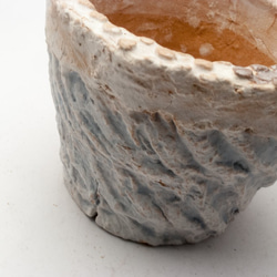 陶器製（1.5号ポット相当）　多肉植物の欲しがる植木鉢 SMSSc-2946ブルー 2枚目の画像