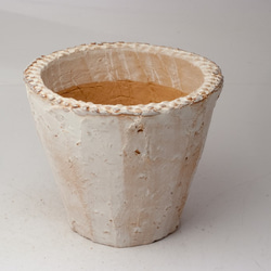 陶器製（3.5号ポット相当）　多肉植物の欲しがる植木鉢 SML-3576 1枚目の画像