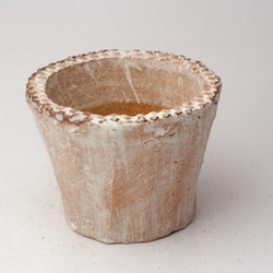 陶器製（2.5号ポット相当）　多肉植物の欲しがる植木鉢 SMS-4229 1枚目の画像