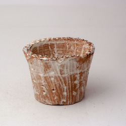 陶器製（２号ポット相当）　多肉植物の欲しがる植木鉢 AAS-4271 1枚目の画像