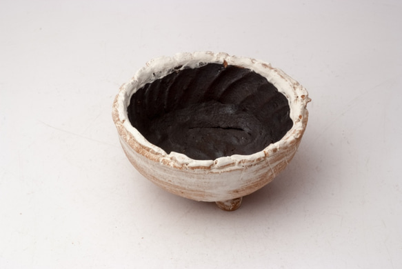 陶器製　多肉植物の欲しがる植木鉢 WM-4409 1枚目の画像