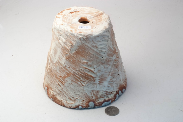 陶器製（4号ポット相当）　多肉植物の欲しがる植木鉢 OPLL-4808 3枚目の画像