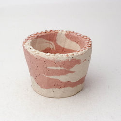 陶器製（２号ポット相当）植木鉢 ミカゲミックス5256 1枚目の画像