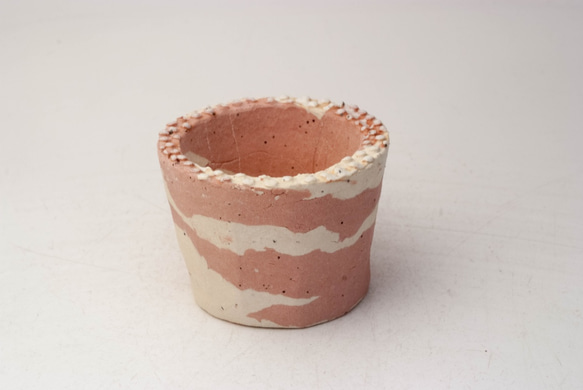 陶器製（２号ポット相当）植木鉢 PR-ミカゲミックス-3432 2枚目の画像
