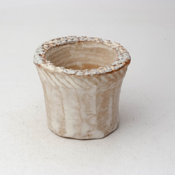 陶器製（2号ポット相当）　多肉植物の欲しがる植木鉢 NSSS-3487 1枚目の画像