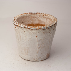 陶器製（3号ポット相当）　多肉植物の欲しがる植木鉢 NSM-3522 1枚目の画像