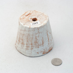 陶器製（2.5号ポット相当）　多肉植物の欲しがる植木鉢 SMS-3764 3枚目の画像