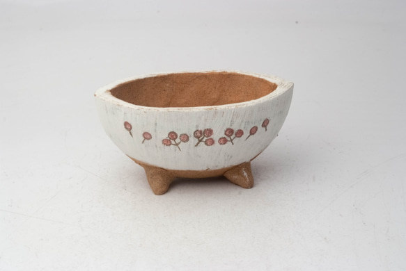 陶器製　多目的自由な植木鉢 CVil-3844 1枚目の画像