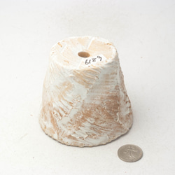 陶器製（2.5号ポット相当）　多肉植物の欲しがる植木鉢 OPS-6189 3枚目の画像