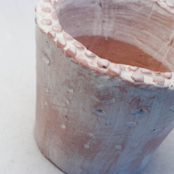 陶器製（２号ポット相当）　植木鉢　 AASc-ミカゲピンク-6232 2枚目の画像