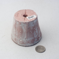 陶器製（２号ポット相当）　植木鉢　 AASc-ミカゲピンク-6235 3枚目の画像