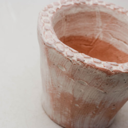 陶器製（２号ポット相当）　植木鉢　 AASc-ミカゲピンク-6275 2枚目の画像