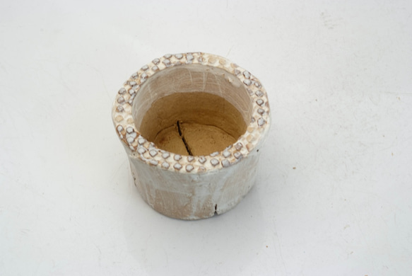 陶器製（２号ポット相当）　多肉植物の欲しがる植木鉢 PR-6806 2枚目の画像