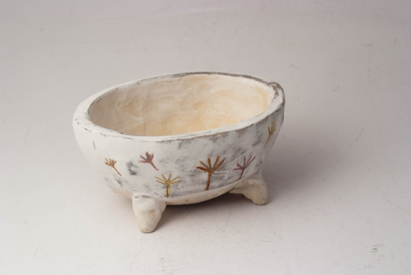 陶器製　多目的自由な植木鉢 CVil-7026 2枚目の画像