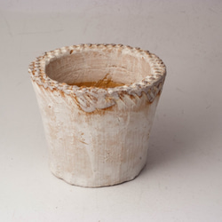 陶器製（2.5号ポット相当）　多肉植物の欲しがる植木鉢 NSS-7085 1枚目の画像