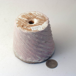 陶器製（2号ポット相当）多肉植物の欲しがる植木鉢 SSSc-7357ピンク 3枚目の画像