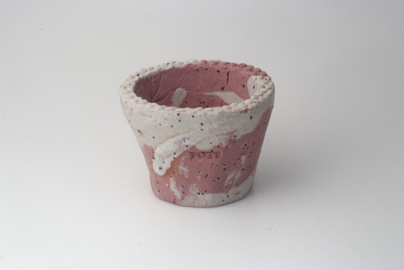 陶器製（２号ポット相当）　植木鉢　 AASc-ミカゲミックス-7785 1枚目の画像