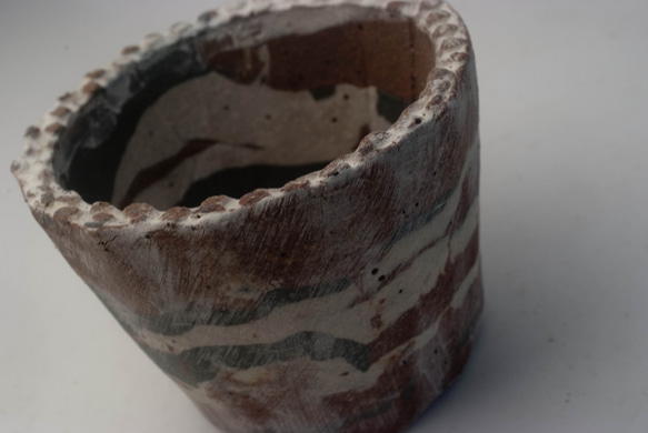 陶器製（２号ポット相当）　植木鉢　 AASc-ミカゲ-8321 2枚目の画像
