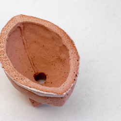 陶器製　多目的自由な植木鉢 CVc-ミカゲピンク-9961 2枚目の画像