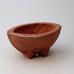 陶器製　多目的自由な植木鉢 CVc-ミカゲピンク-9966 1枚目の画像