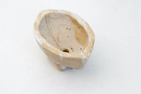 陶器製　多目的自由な植木鉢 CVc-ミカゲマーブル-90 2枚目の画像